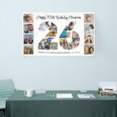 26e verpartij Cijfer 26 fotocollage Spandoek (Beurs)