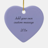 26th Wedding Jubileum Foto Keramisch Ornament (Achterkant)