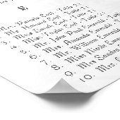 270 - 300 gasten - zwarte-dessentaart poster (Hoek)