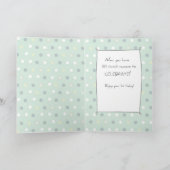 2718 50ste verjaardagstaart kaart (Binnen)