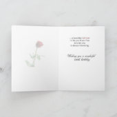 2724 Happy 100th Birthday Red Rose_O Kaart (Binnen)