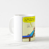 272 beste vriend cartoon koffiemok (Voorkant links)