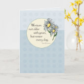 2731 nieuwer Elke Verjaardag van de Dag Kaart (Gele Bloem)