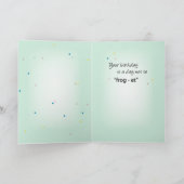 2739 Kikkergaar Birthday Kaart (Binnen)