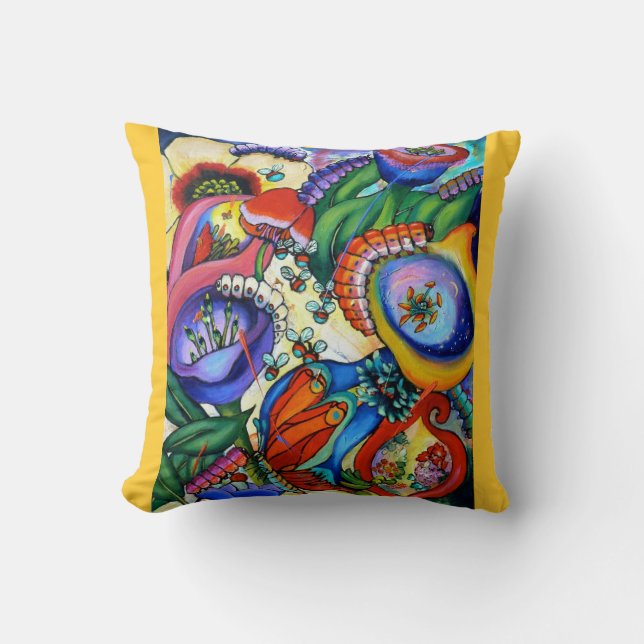 2759 kelders in onze tuinstoel - krocus kussen (Voorkant)