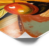 27.03" x 27.03" Olives Wine Cheese Foto Afdruk (Hoek)