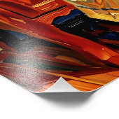 27.03" x 27.03" Young Girl Fantasy Foto Afdruk (Hoek)