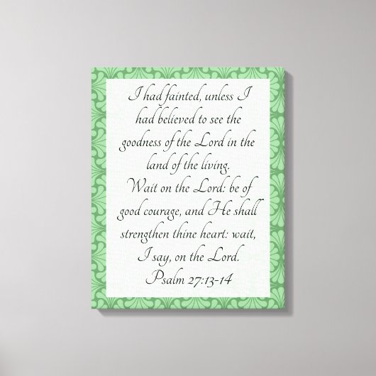 27:13-14 CANVAS AFDRUK (Voorkant)