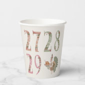 27 28 29 Turkey | Community Sharing of Blessings Papieren Bekers (Achterkant)