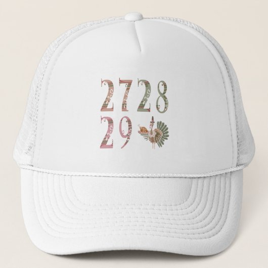 27 28 29 Turkey | Community Sharing of Blessings Trucker Pet (Voorkant)