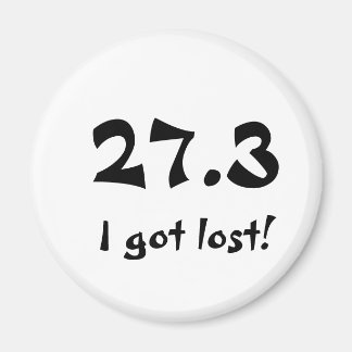 27.3... Ik ben verdwaald! Magneet
