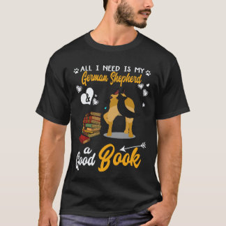 27 Alles wat ik nodig heb is mijn Duitse Herdersho T-shirt