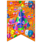 27 april, Birthday Bunting Banner (Derde vlag)