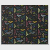 27 april, cadeaupapier voor cadeautjes (Vlak)