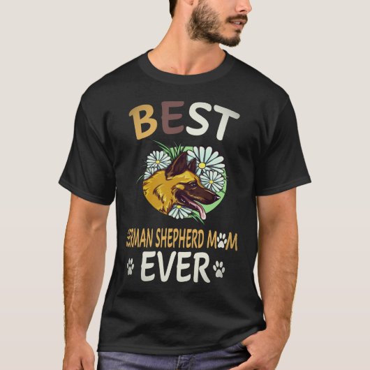 27 Beste Duitse Herdersmoeder Ooit Duitse Herder T-shirt (Voorkant)
