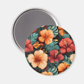 #27 Bloemen patroon Magneet (Voorkant / Achterkant)