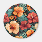 #27 Bloemen patroon Magneet (Voorkant)