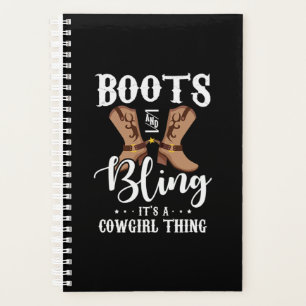 27.Boots en Bling zijn een cowgirl ding Planner