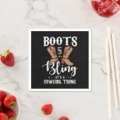 27.Boots en Bling zijn een cowgirl ding Servet (Insitu)