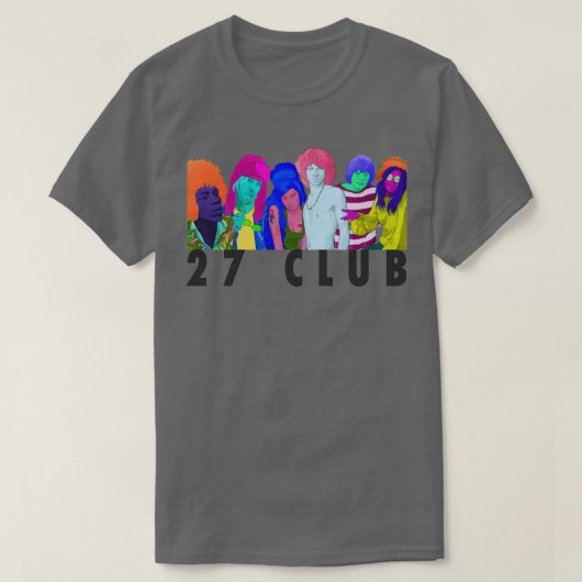 27 Club T-shirt (Design voorkant)