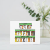 27 december - Verjaardag van de Cartoon. Briefkaart (Staand voorkant)