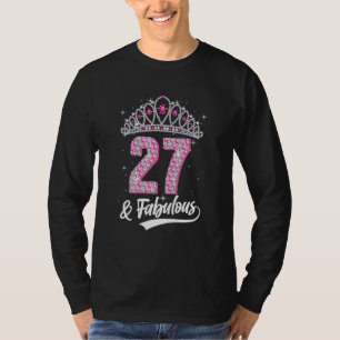 27 en 27 jaar oud 27 jaar oud diamant C T-shirt