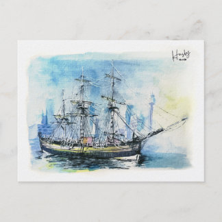 27 : HMS Endeavour Briefkaart