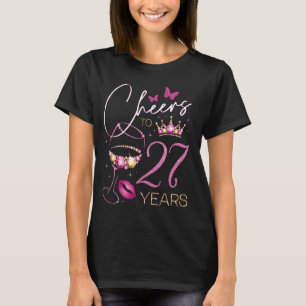 27 jaar, 27ste verjaardag van de koningin, 27ste t-shirt