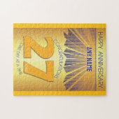 27 Jaar | AA 12 Stappen Jubileum Persoonlijk Legpuzzel (Horizontaal)