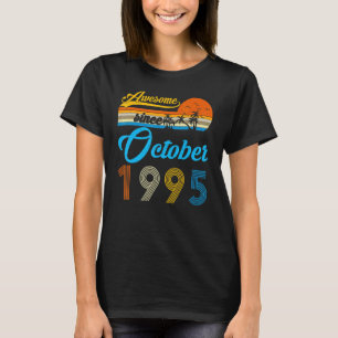 27 jaar oude dag Geweldige sinds september 1995 27 T-shirt