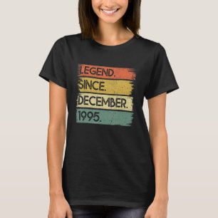 27 jaar oude leggende sinds december 1995 27e gebo t-shirt