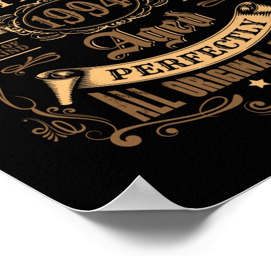 27 jaar oude verjaardag Legend juli 1994 27e Poster (Hoek)