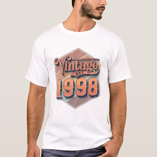 27 jaar oude verjaardag t-shirt (Voorkant)