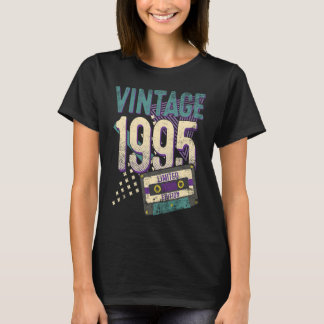 27 jaar oude Vintage 1995 27e verjaardag T-shirt