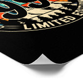 27-jarige Vintage 27-jarige verjaardag 1995 Poster (Hoek)