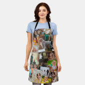 27 lukraak overlappende foto's Collage Sjabloon Schort (Gedragen)