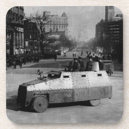 27 maart 1917:  De pantserwagen Bier Onderzetter (Voorkant)