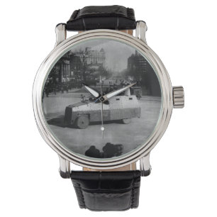 27 maart 1917:  De pantserwagen Horloge