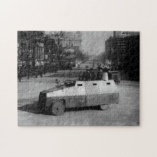 27 maart 1917:  De pantserwagen Legpuzzel (Horizontaal)