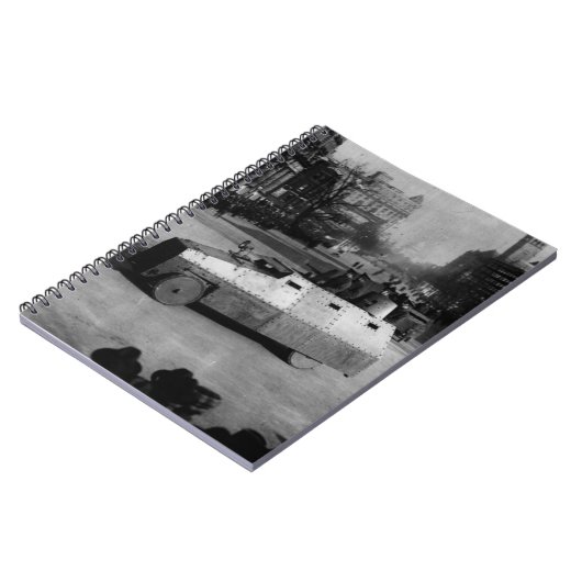 27 maart 1917:  De pantserwagen Notitieboek (Linkerzijde)