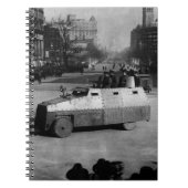 27 maart 1917:  De pantserwagen Notitieboek (Voorkant)