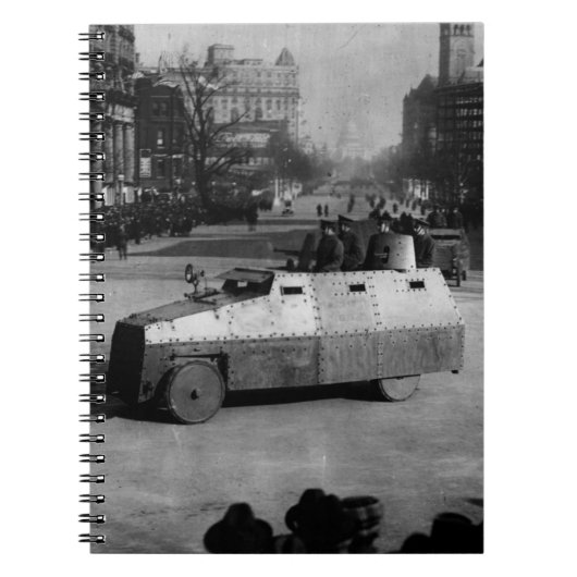 27 maart 1917:  De pantserwagen Notitieboek (Voorkant)