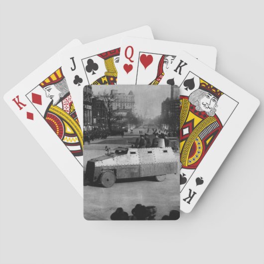 27 maart 1917: De pantserwagen Pokerkaarten (Achterkant)