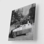 27 maart 1917:  De pantserwagen Vierkante Klok (Hoek)