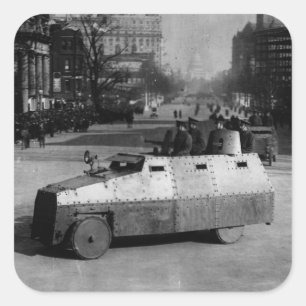 27 maart 1917: De pantserwagen Vierkante Sticker