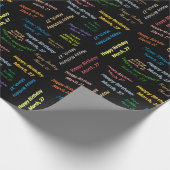 27 maart, cadeaupapier voor cadeautjes (Hoek)