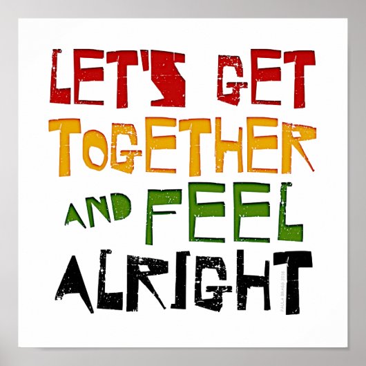 27 Reggae Quote Poster (Voorkant)