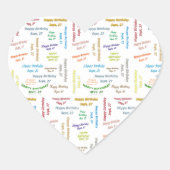 27 september, 27-jarige Sticker (Voorkant)