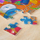 27 september, Birthday Jigzaag Puzzle Legpuzzel (Zijkant)
