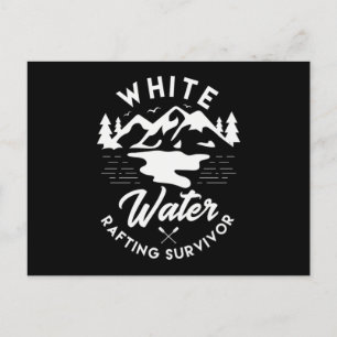 27.White Water Rafting Survivor Aankondigingskaart